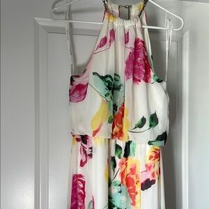 Floral Halter Dress